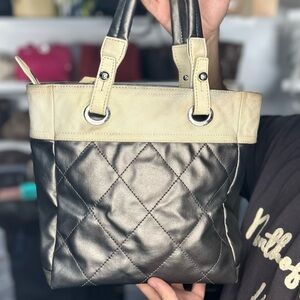 CHANEL SILVER BAG